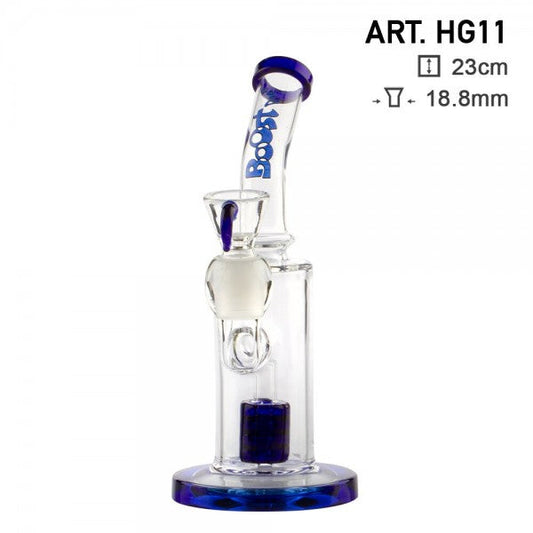 Boost Pro Matrix 9" Perc Glass Water Pipe Bong