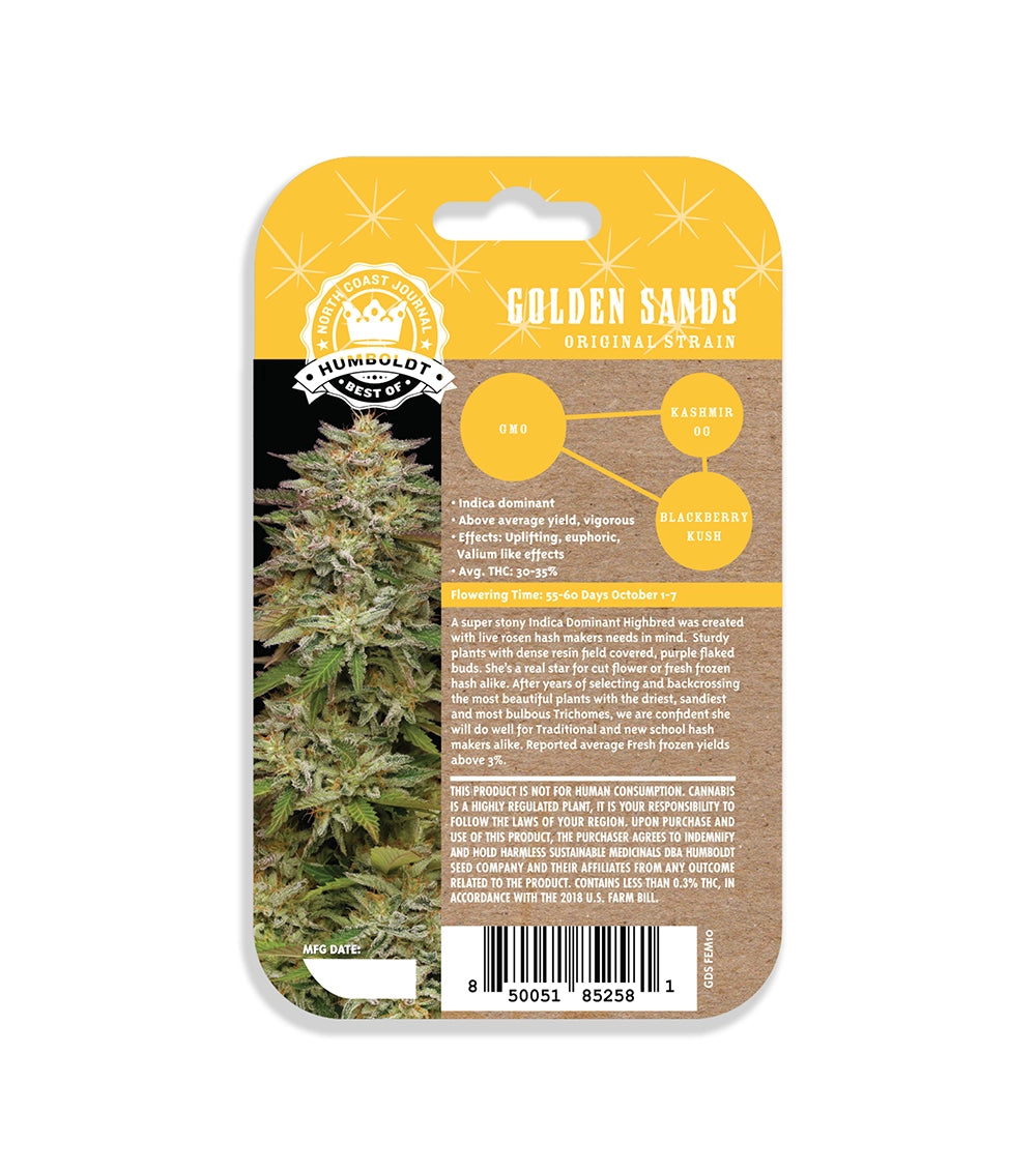 Golden Sands Feminized Seeds