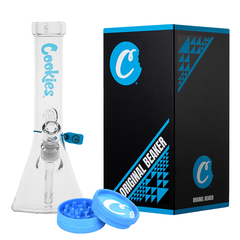 Cookies Original Beaker Glass Water Pipe | 13.25" | 14mm F