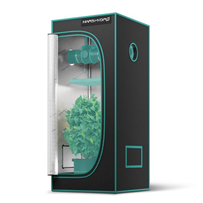 [Beginners' Choice] Mars Hydro Hydroponic 2x2 Grow Tent - 27''X27''X63'' (70X70X160cm)